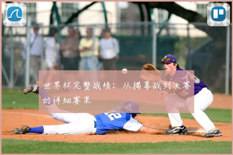 世界杯完整战绩：从揭幕战到决赛的详细赛果